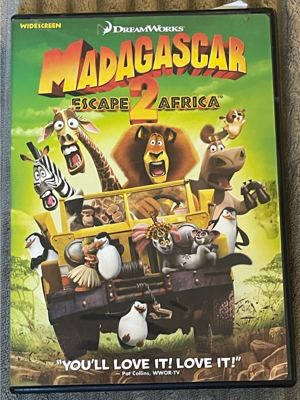 Madagascar Escape 2 Africa DVD 2009 Widescreen DreamWorks Animation